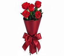 Букет 5 Красных роз Эдлесс Лав в Володино