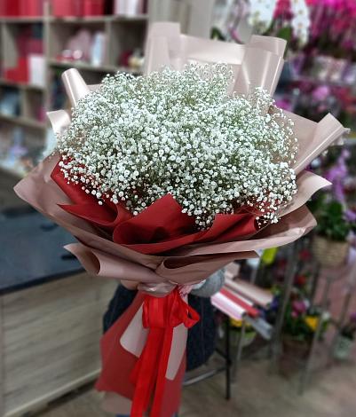 Букет цветов из: Гипсофила в Володино