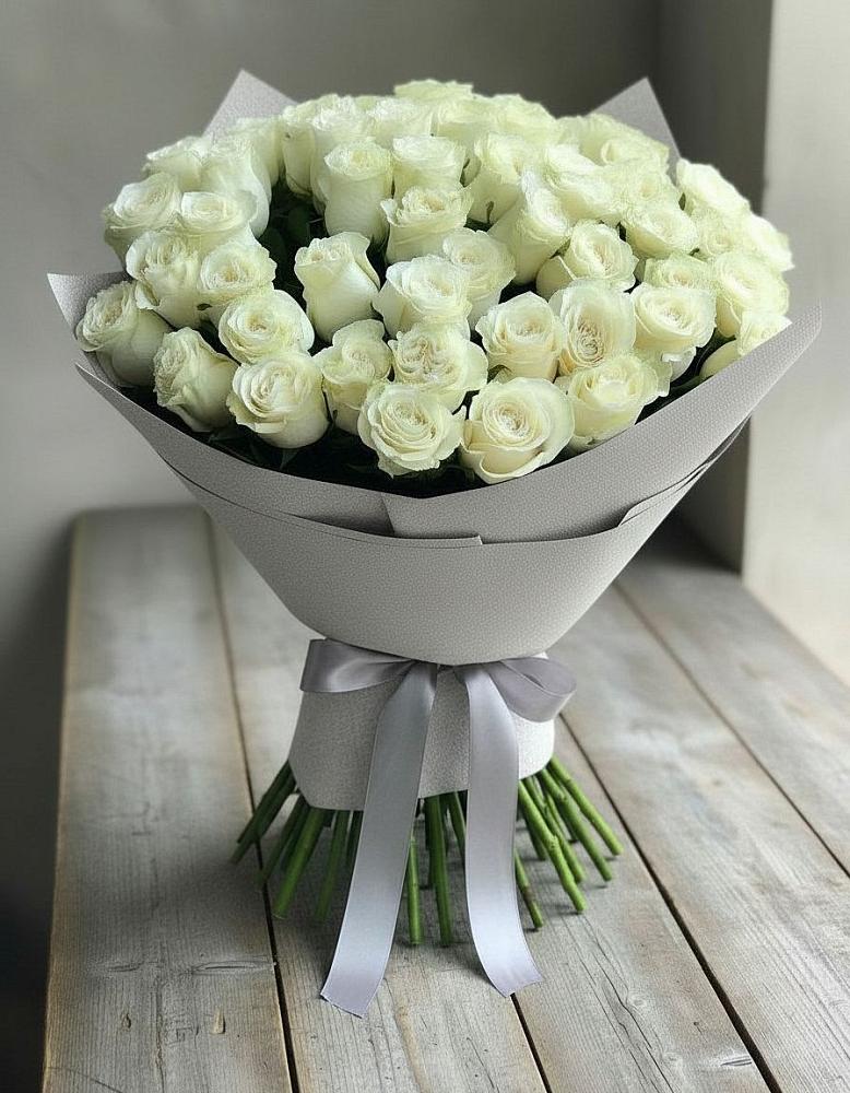 Букет 35 Белых роз в Володино