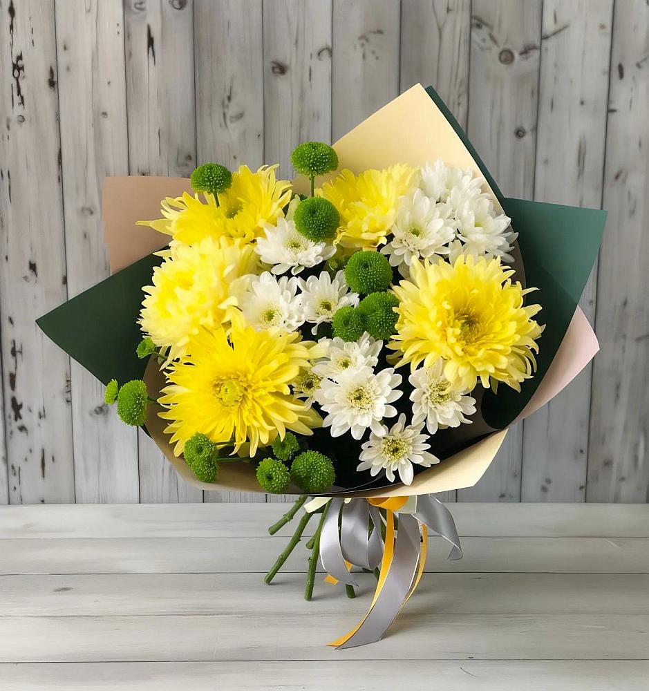 Букет цветов из: Хризантемы в Володино