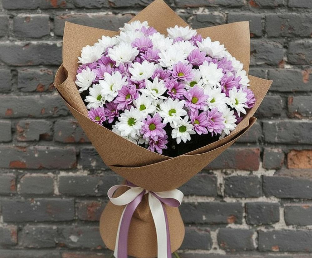 Букет цветов из: Хризантемы в Володино