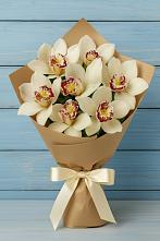 Букет цветов из:  Орхидеи и Розы в Володино